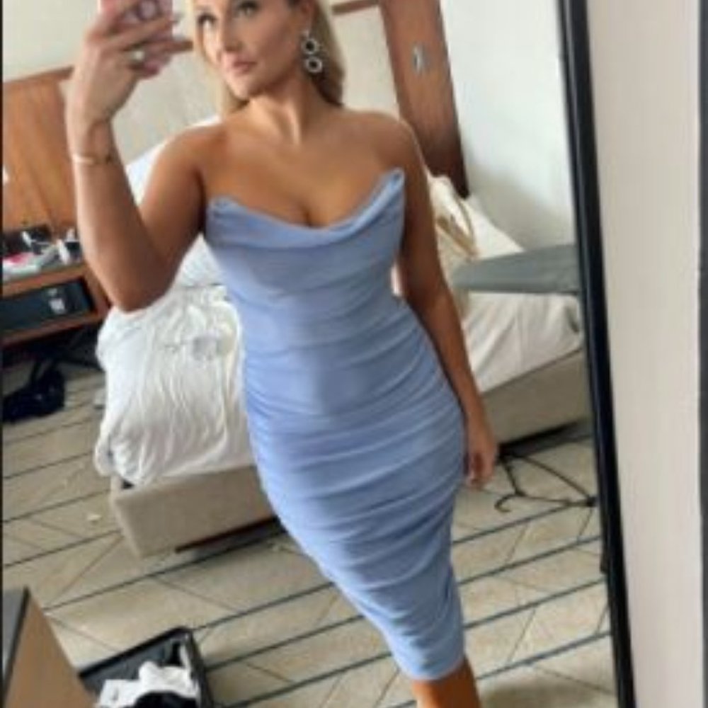 Michael Costello Revolve Midi